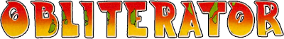 Obliterator logo for ZX Spectrum